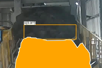 皮帶堵料識別