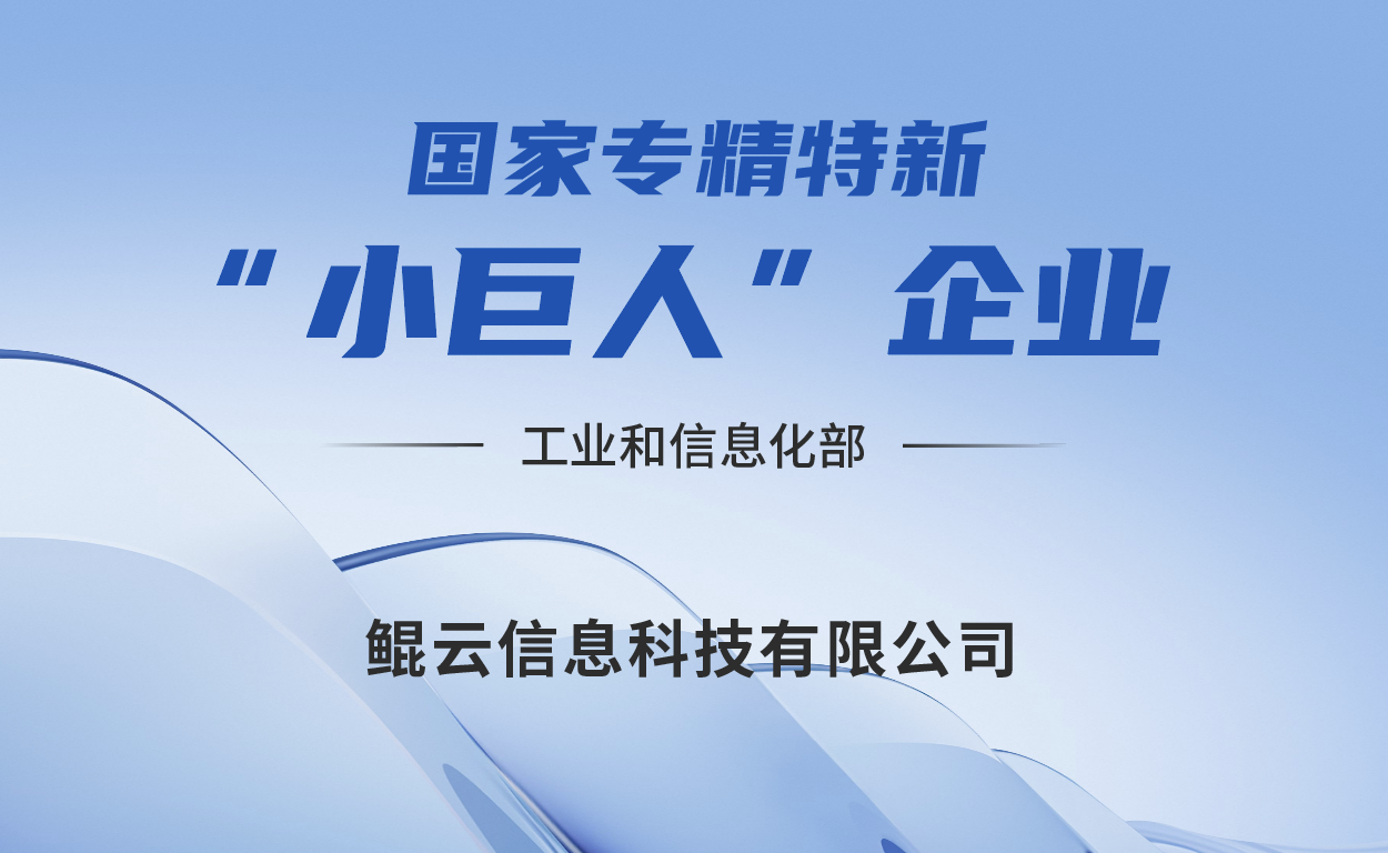 鯤云科技上榜國(guó)家專精特新“小巨人”企業(yè)名單
